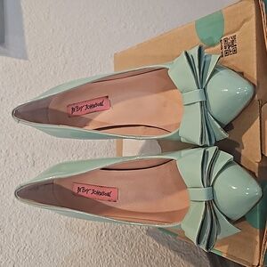 Tiffany blue Betsey Johnson heels!